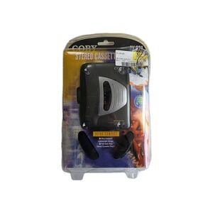 Coby CX-C21 Tape Cassette Walkman Type Player. New Sealed Vintage